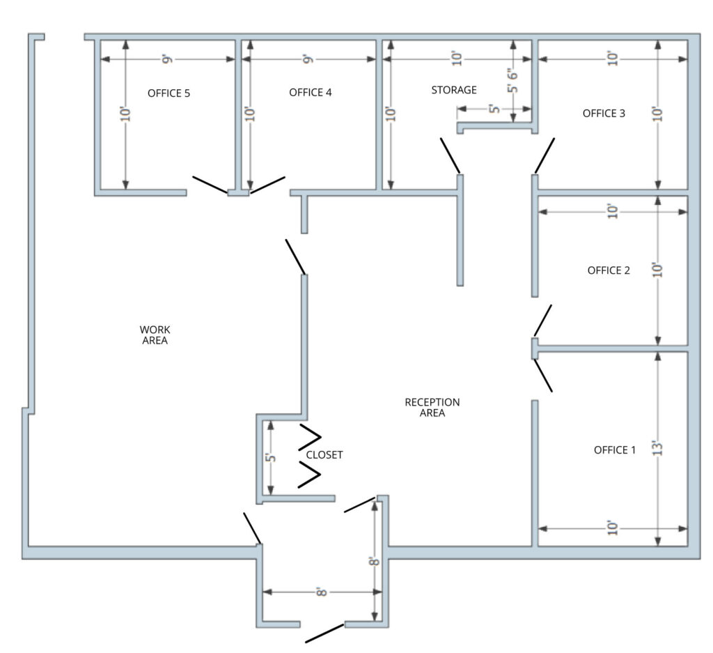 Office Lease Space Fenton Office Suite #4a