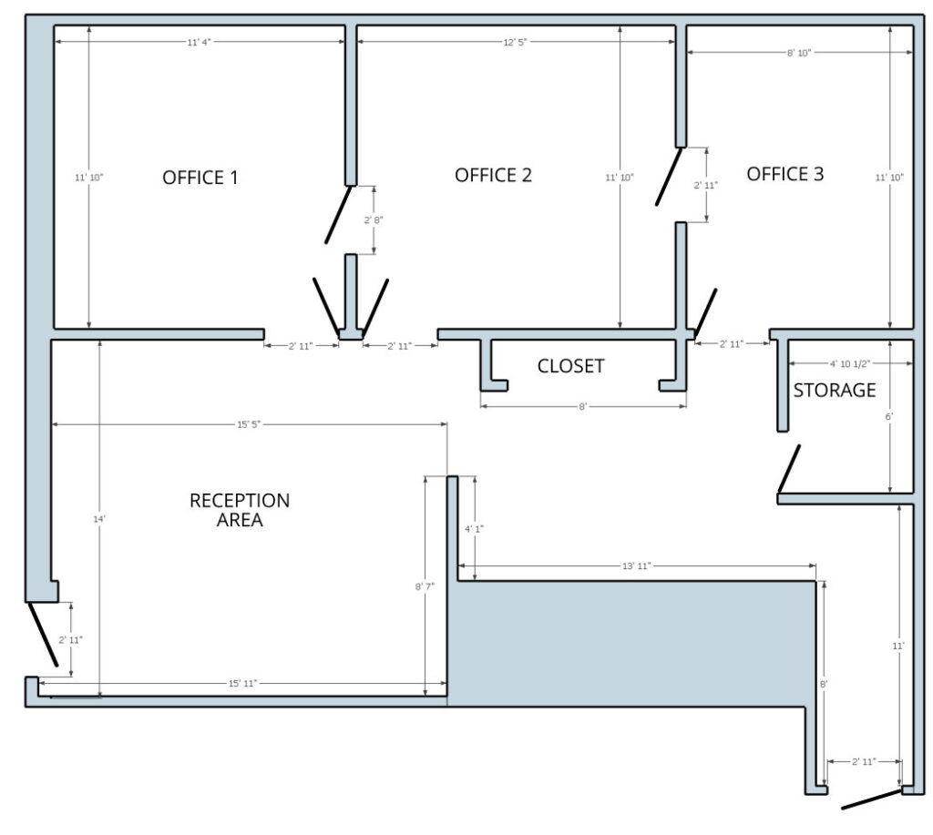 Office Lease Space Fenton Suite #2